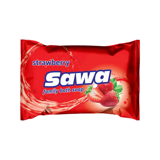 SAWA SOAP STRAWBERRY BATH SOAP 125GM