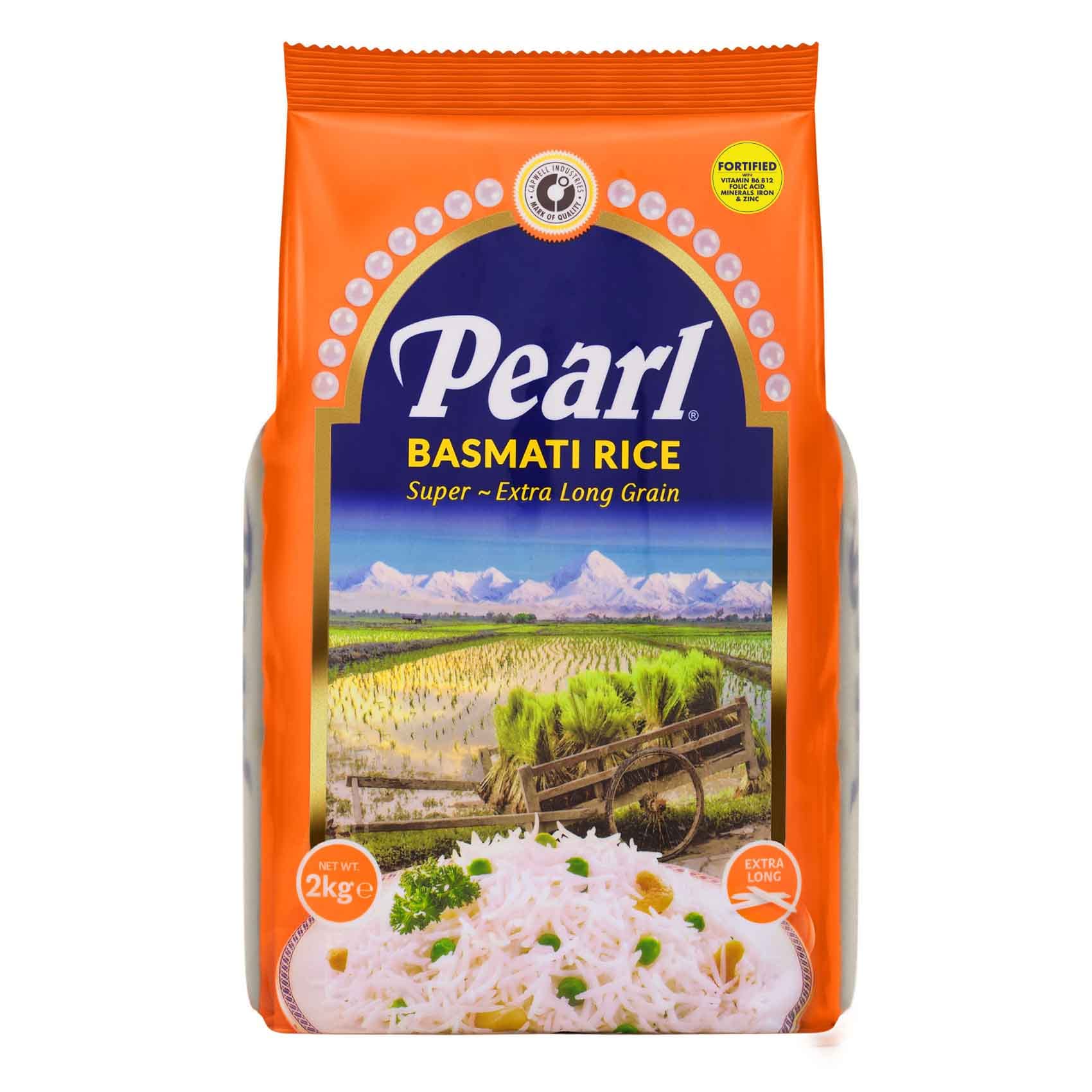 PEARL SUPER BASMATI RICE 2KG
