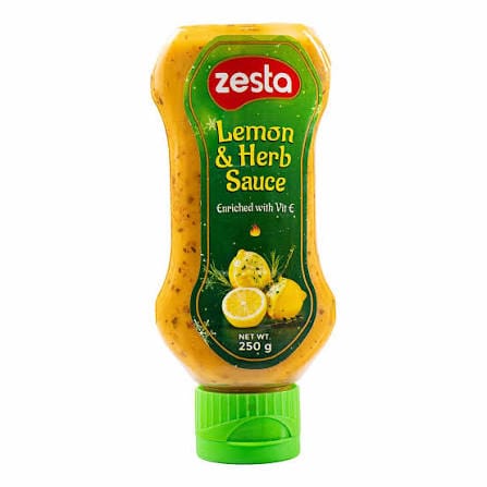 ZESTA LEMON & HERB SAUCE 250GM