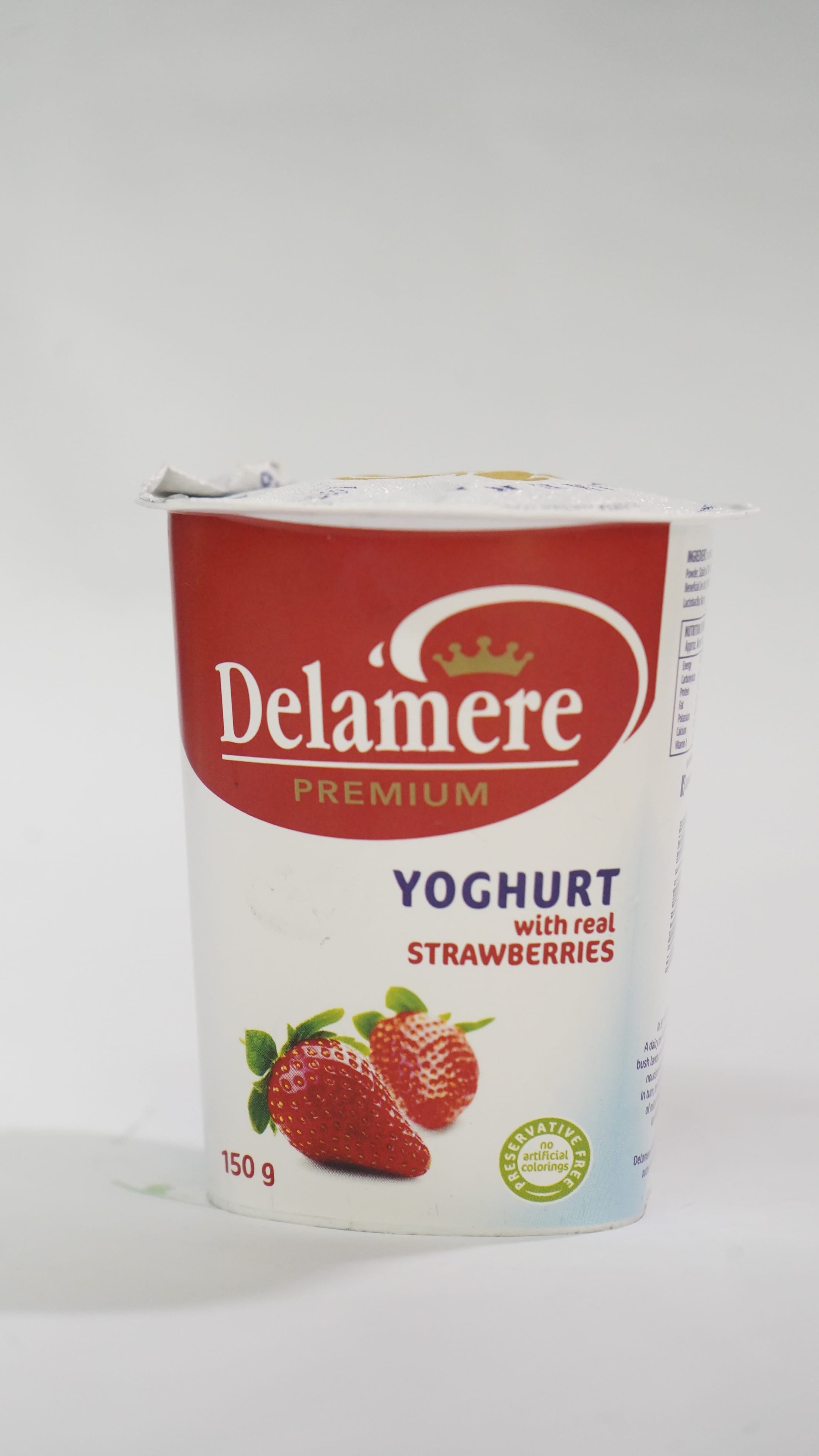 DELAMERE PREMIUM STRAWBERRY CUP 150ML
