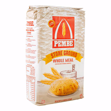 PEMBE STONE GROUND WHOLEMEAL 2KG