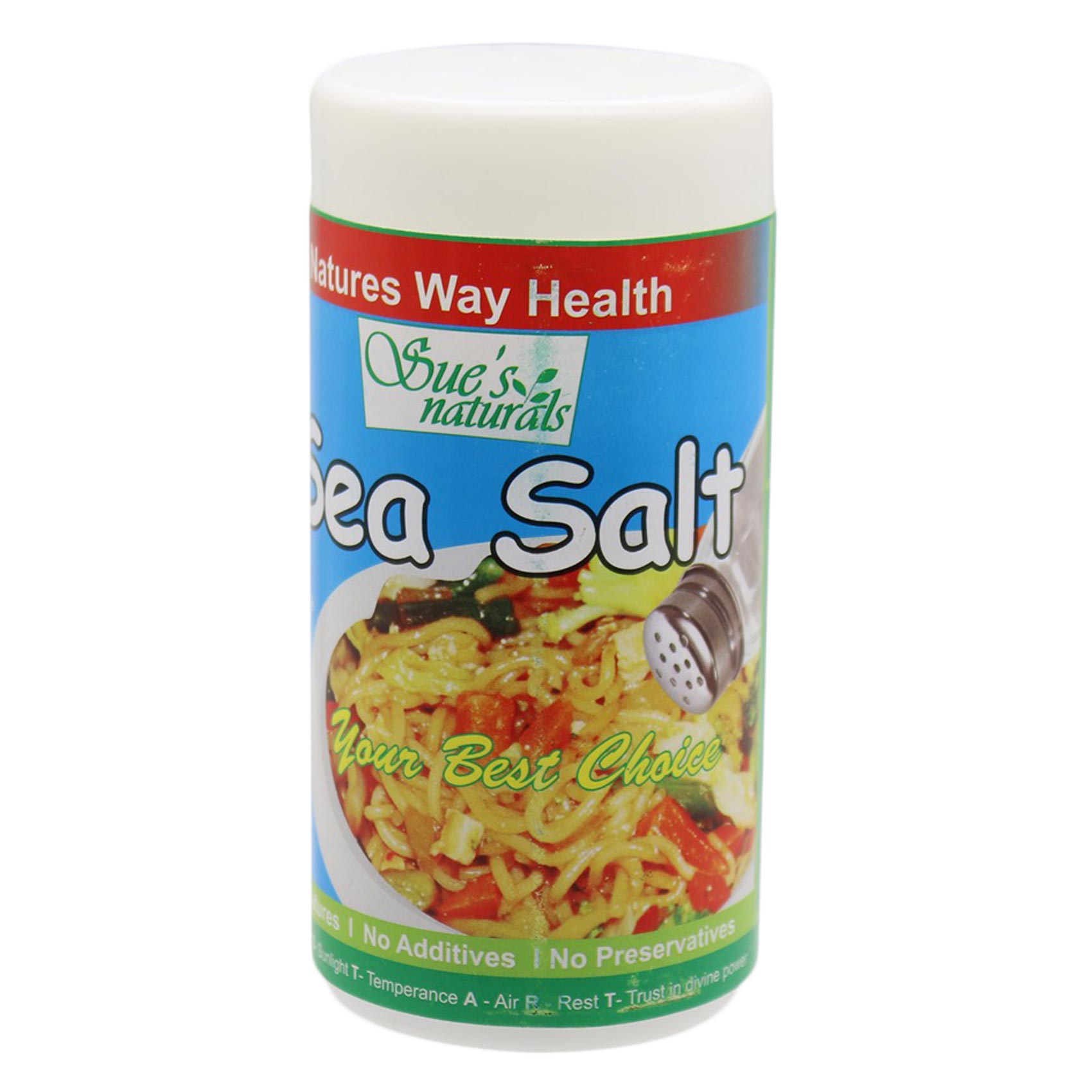 Sue Natural Sea Salt 250Gm