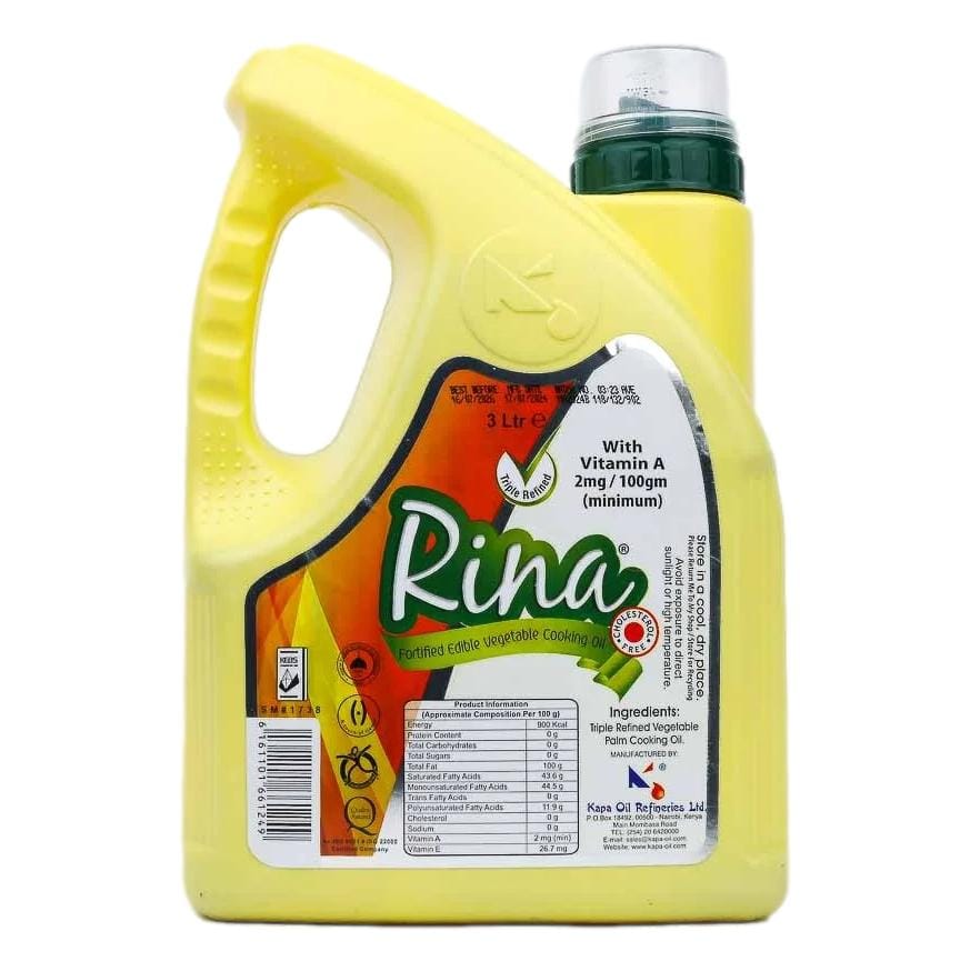 RINA VEGETABLE OIL 3LTR