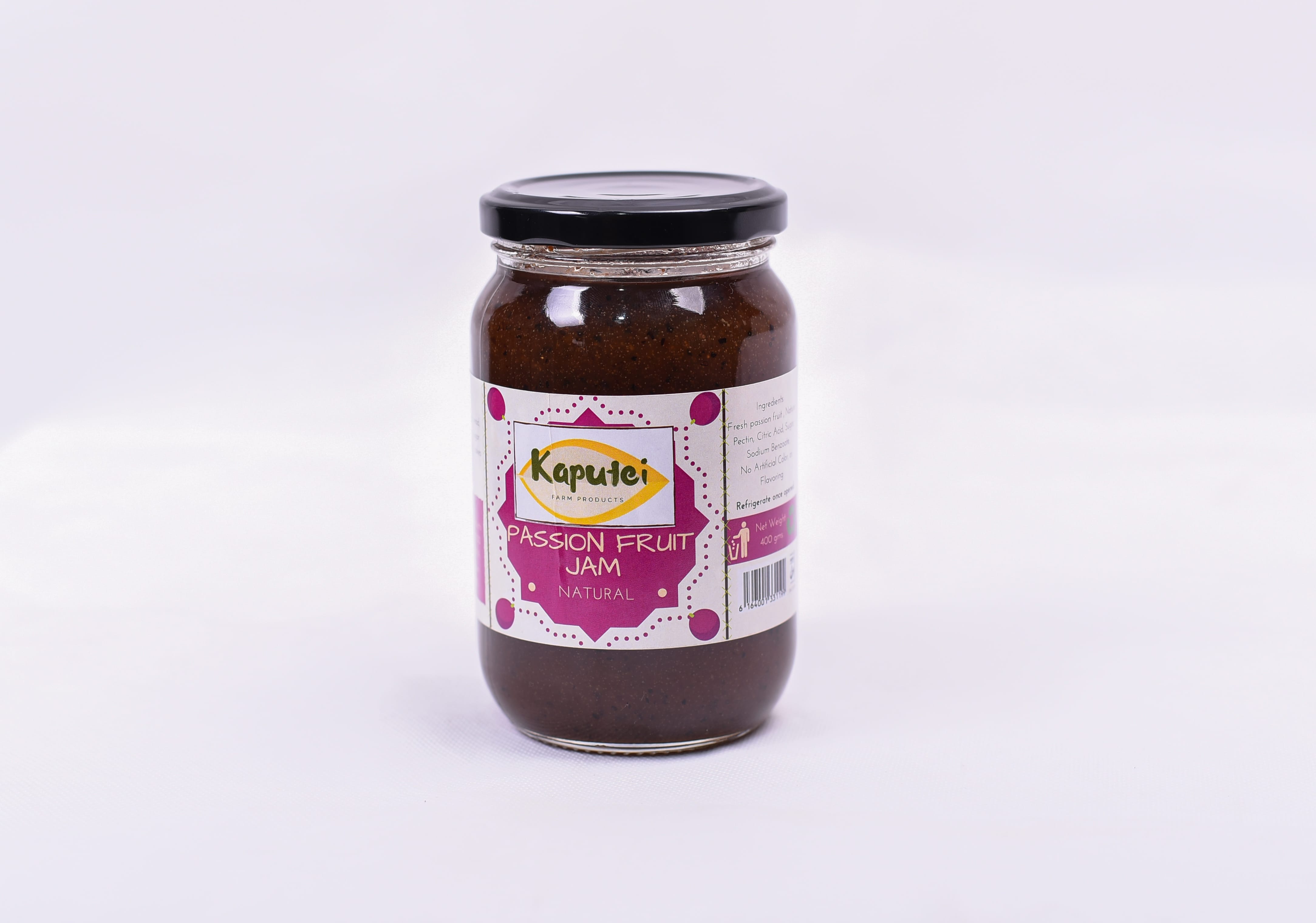 KAPUTEI PASSION FRUIT JAM 360GM