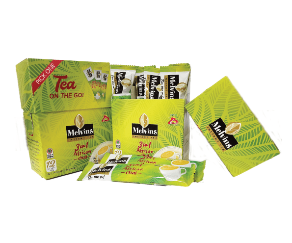 MELVINS AFRICAN TEA STICKS 3IN1 20GM