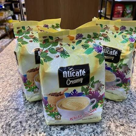 ALICAFE CREAMY WHITE COFFEE 3IN1 30GM