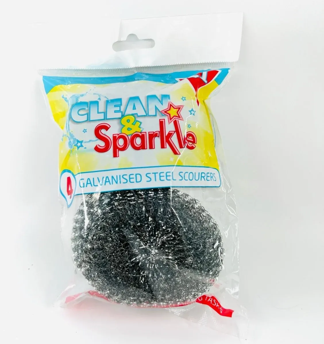 Clean Spark Steel Scourer 2Pk