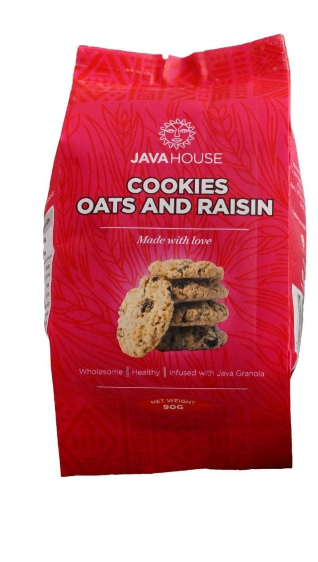 JAVA OAT & RAISIN COOKIES 90G