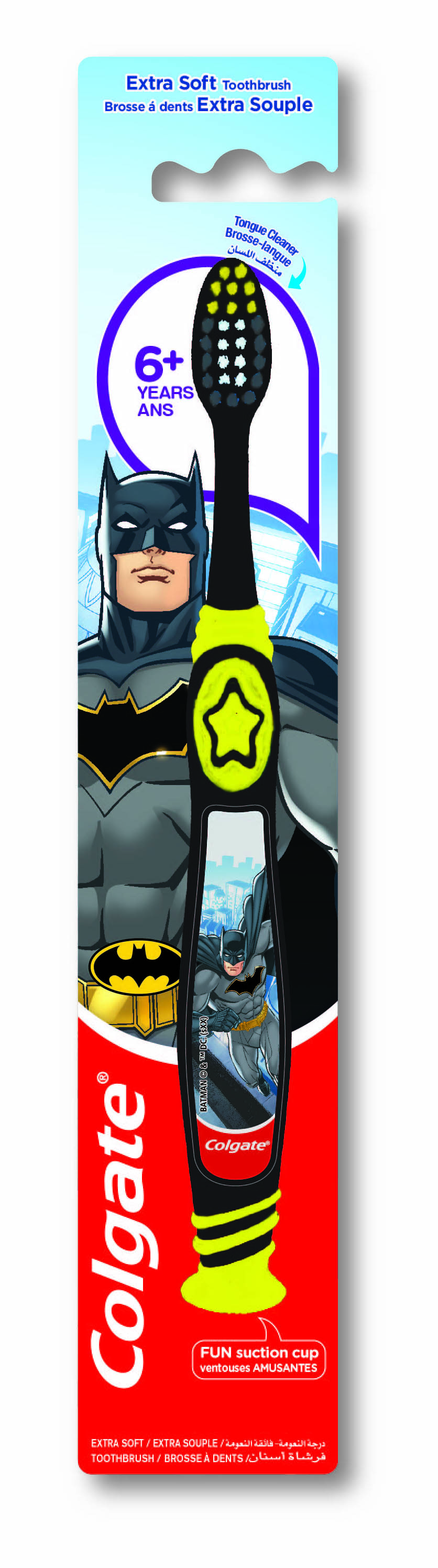 COLGATE CTBM KIDS 6+ BATMAN+BARBLE TOOTHBRUSH
