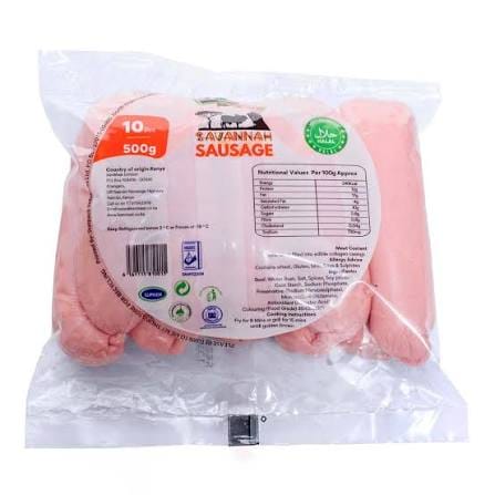 Kenmeat Savannah Sausage 500G
