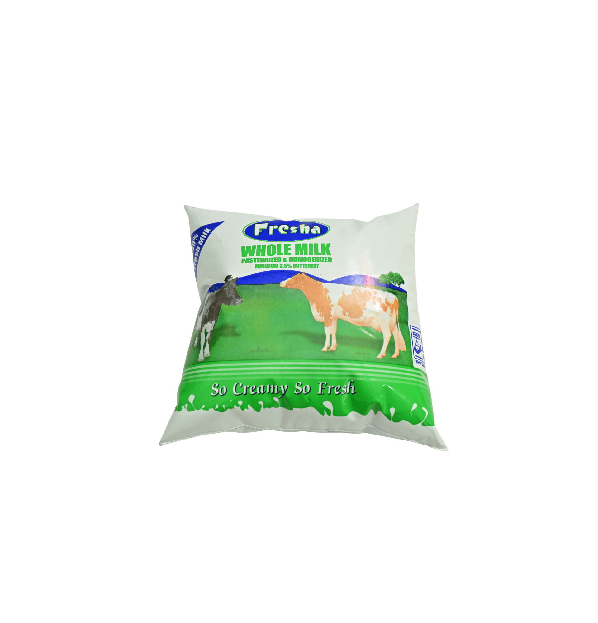 FRESHA W/MILK POUCH 500ML