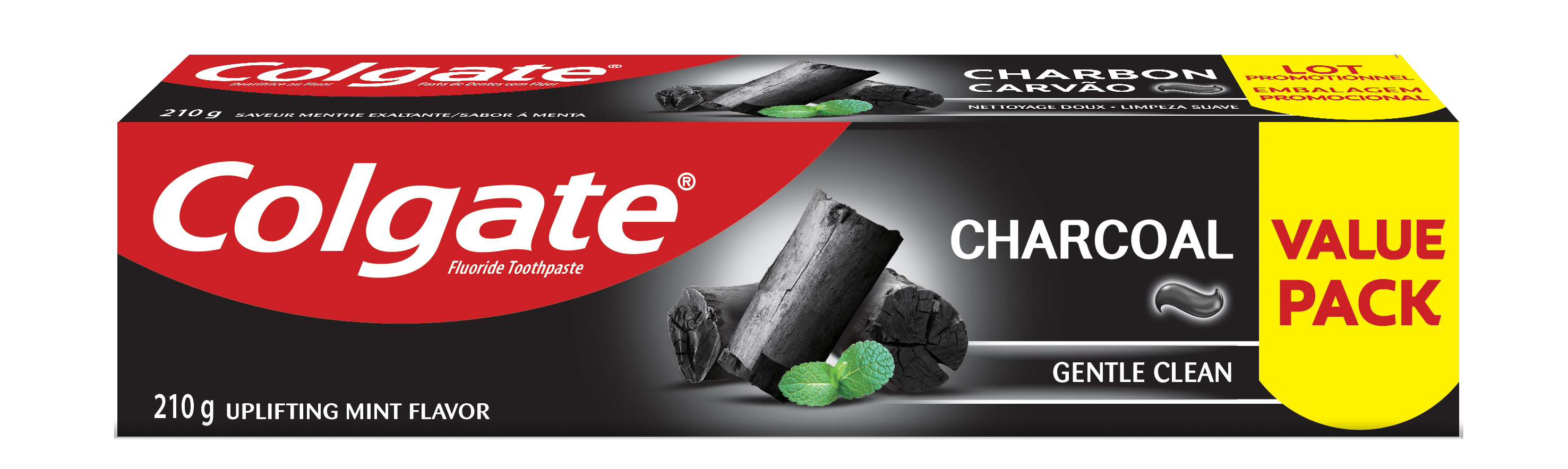 COLGATE CHARCOAL GENTLE CLEAN 210G