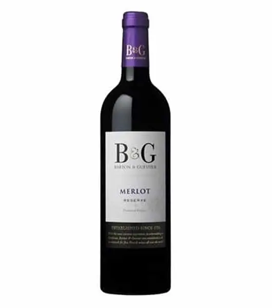 BERTON & GUESTIER MERLOT 750ML