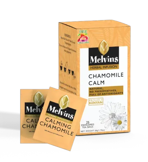 MELVINS CHAMOMILE TEABAGS 25'S
