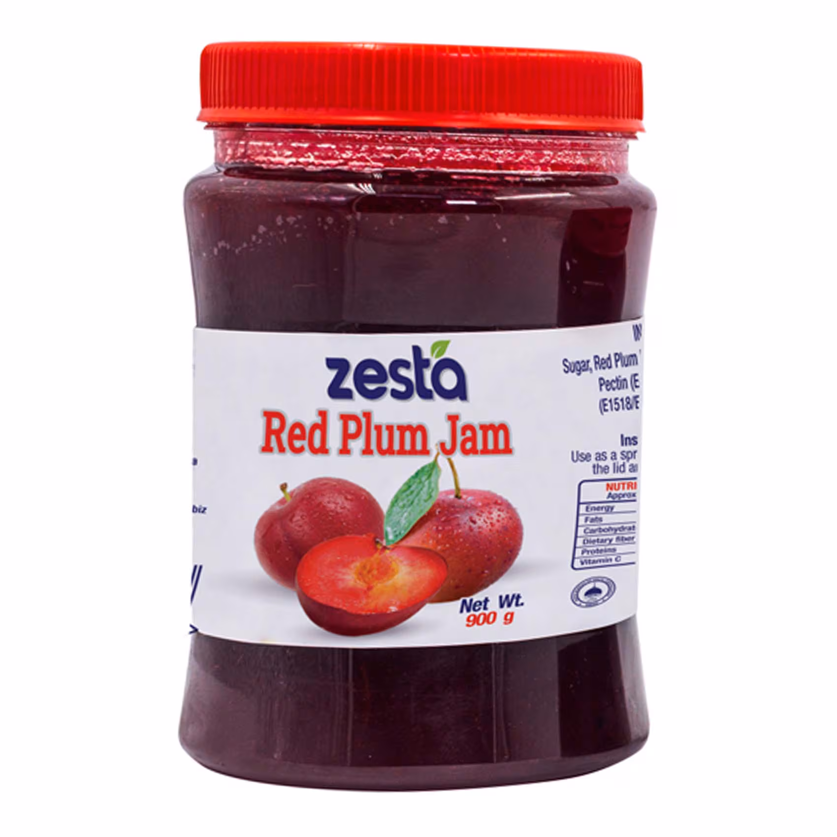 ZESTA RED PLUM JAM PET 900GM