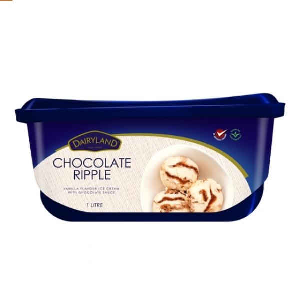 Dairyland Chocolate Ripple 1Ltr