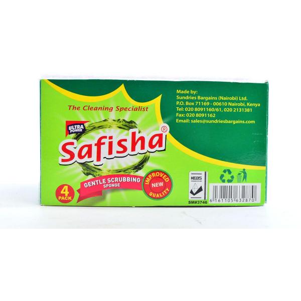 Safisha Gentle S/Sponge 4'S