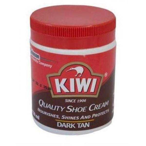 Kiwi Shoe Cream Dark-Tan 150Ml