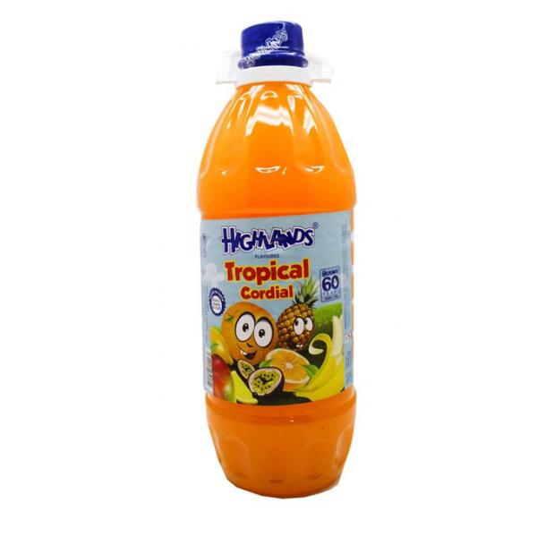 Highland Tropical Cordial 2Ltr