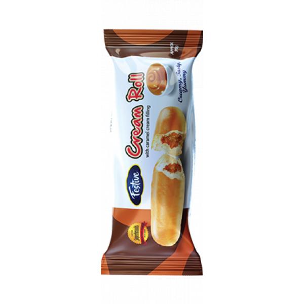 Festive Cream Roll+Caramel 70Gm
