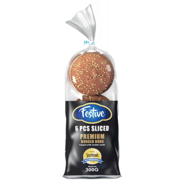Festive Sliced Burger 300Gm