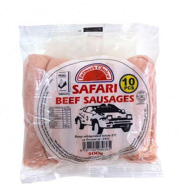 Beef Sausages (Safari) 500Gm