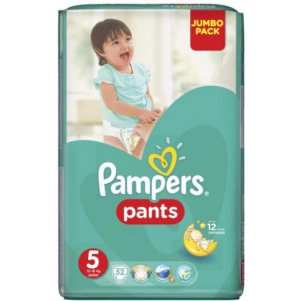 Pampers Pantsjumbo Junior 2*52
