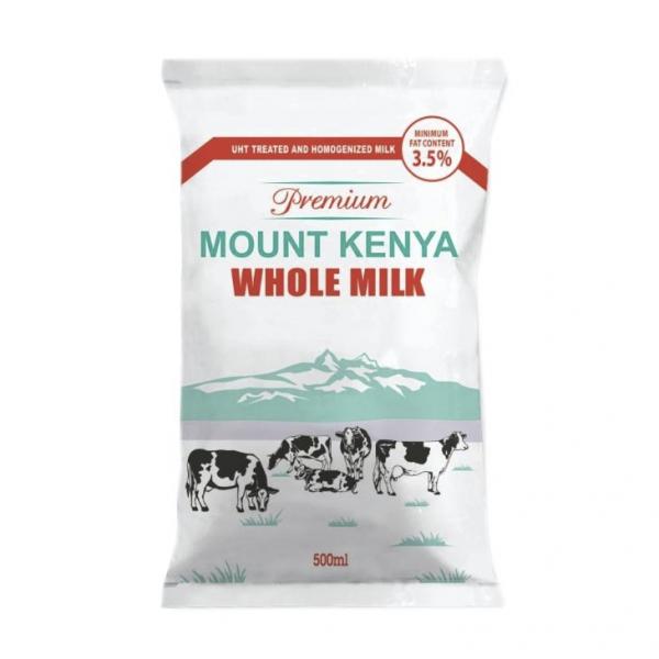 Mt Kenya Uht Pouch Milk 500Ml