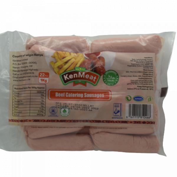 Kenmeat Beef Catering Sausage 1Kg