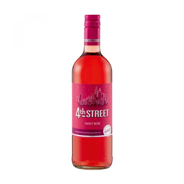 4Th Street Nat Swt Rose 750Ml