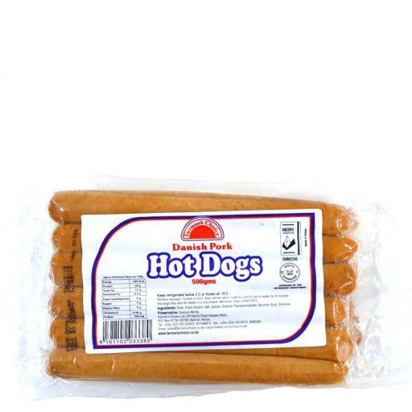 Danish Pork Hot Dogs 500Gm