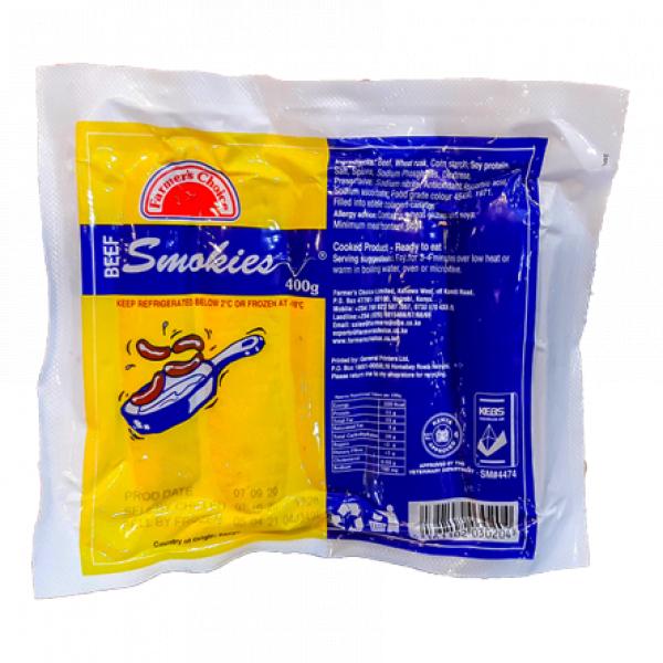 Beef Smokies Ex-Long 400Gm