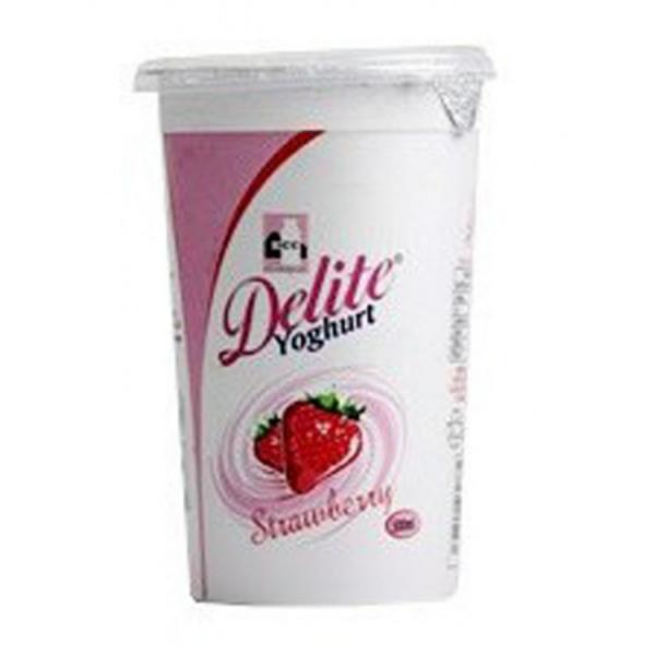Kcc Strawberry Yoghurt Cup 500Ml