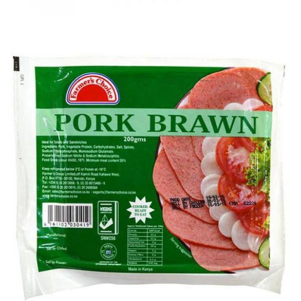 Pork Brawn-Sliced 200Gm