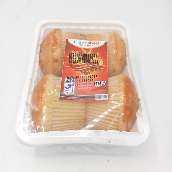Cleanshelf American Muffin 4 Pack