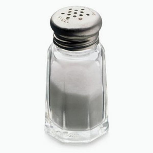 Percent D Bottle Salt Shaker