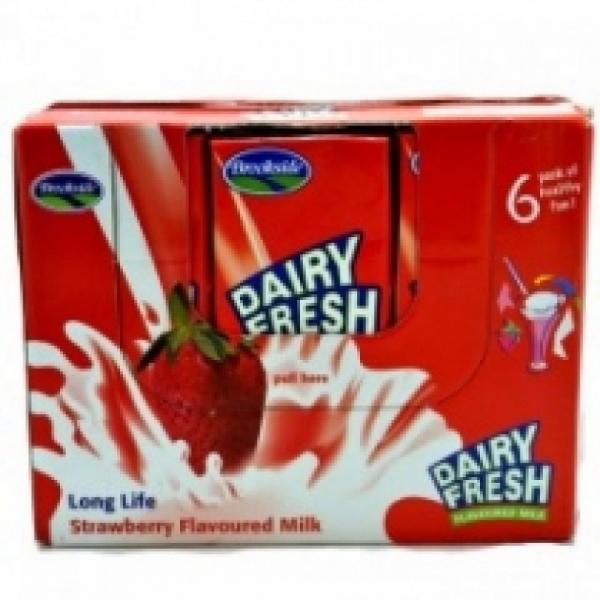 Brookside 6Pack Strawberry 250Ml