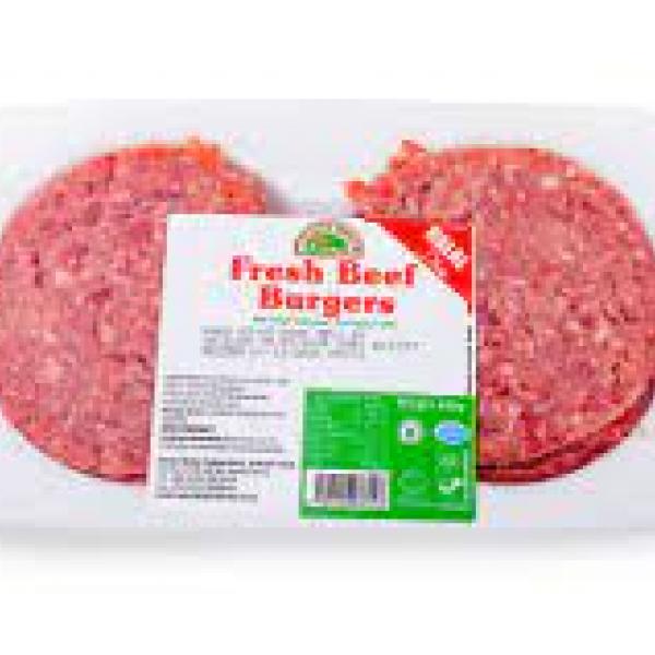 Halal Fresh Beef Burger 400Gm