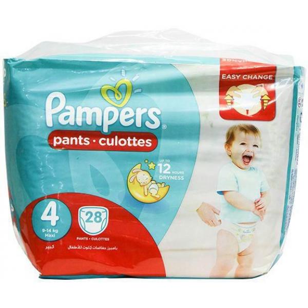Pampers Pants Maxi Hc 4*28