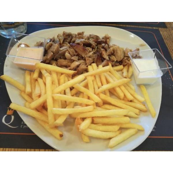 Cleanshelf Deli Chips And Kebab Combo
