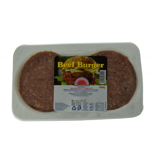 Fresh Beef Burger 400Gm