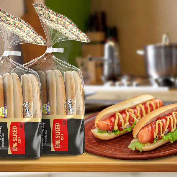 Festive Long Sliced Rolls