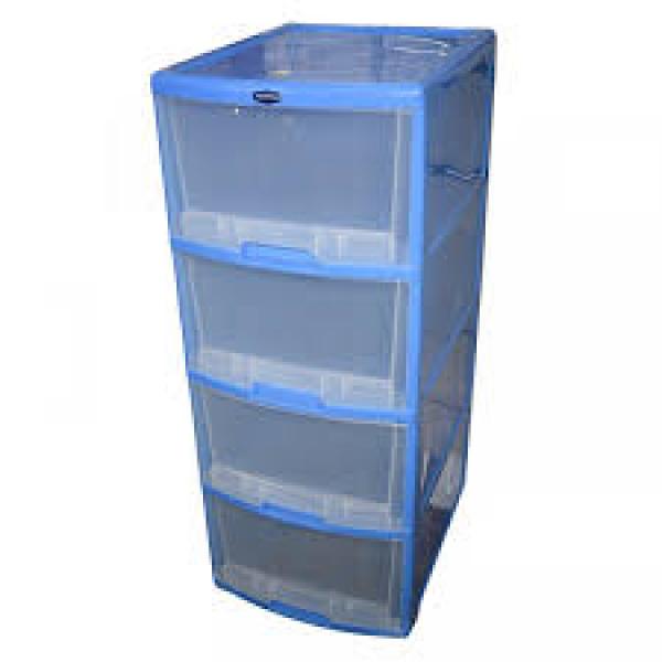 Kenpoly Rectangle Trolley 4St