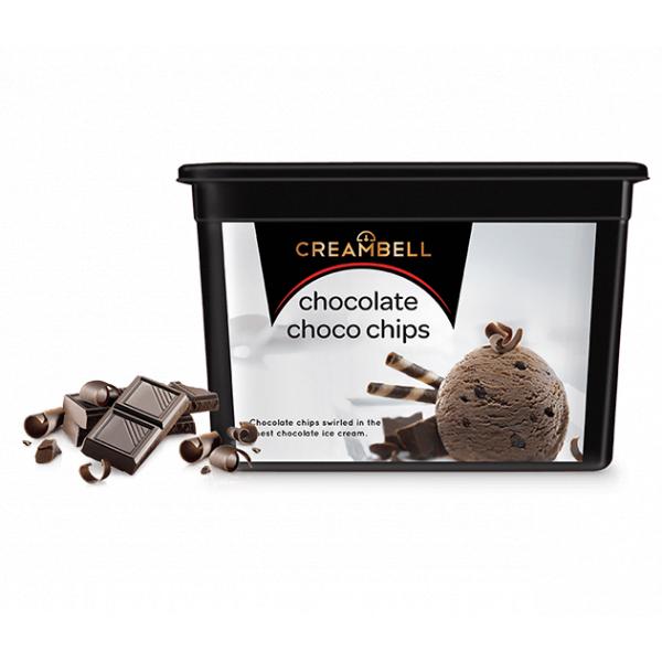 Cb Chocolate Chocochips Tub 2Ltr