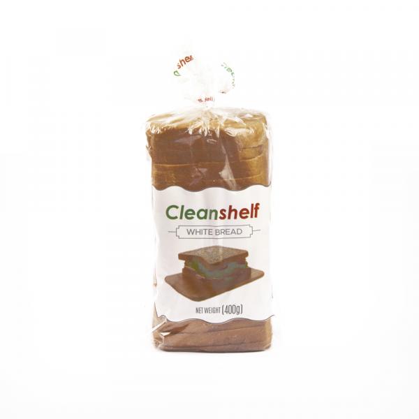 Cleanshelf White Bread 400Gm