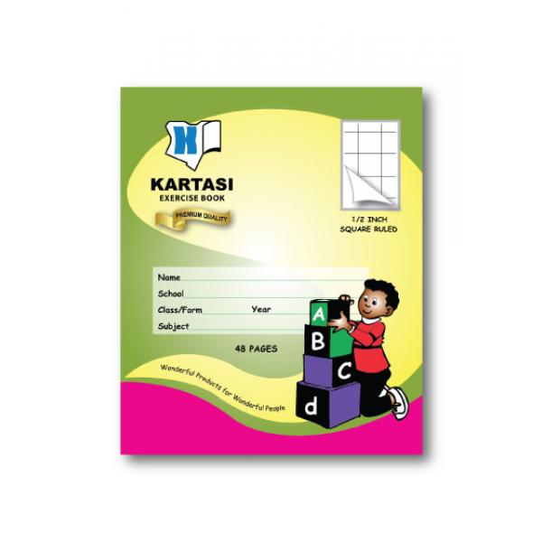 Kartasi 1/2" 48Pgs Sq.