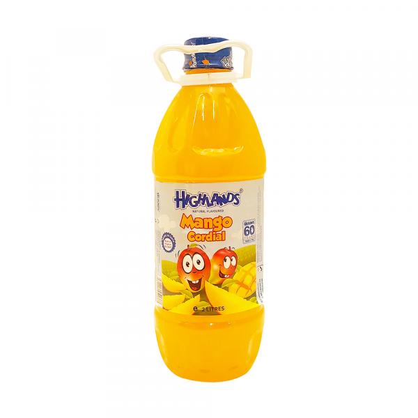 Highlands Mango Cordial 2Ltr
