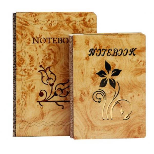 Beton Wooden Cover Note Book