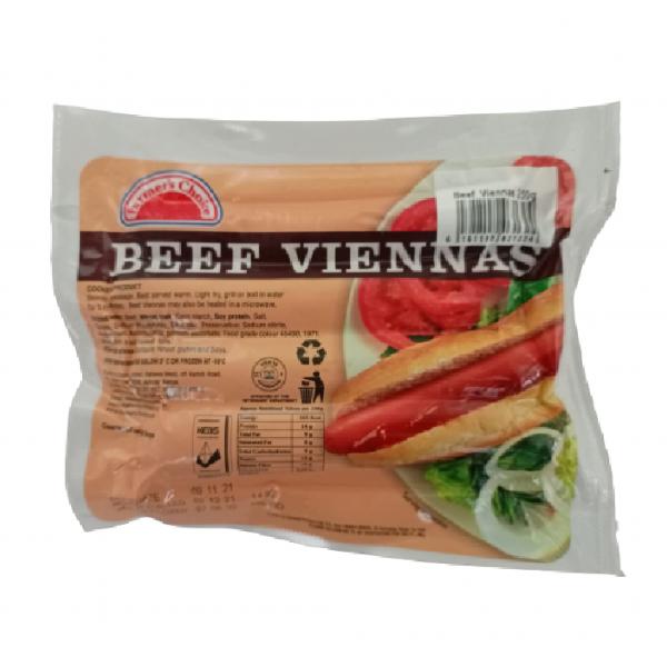 Beef Viennas 250Gm