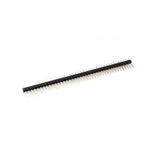 40pin 2.54mm Header Pin male Straight Black